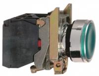 Кнопка зеленая с подсветкой 110В XB4BW33G5 Schneider Electric