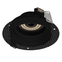 Корпус PLURIO-BASE-BUILT-TRIMLESS-R120 (BK, 1-2, 200mA) (Arlight, IP20 Металл, 3 года) | 031705 Arlight