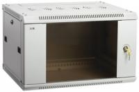 Шкаф настенный 19' LINEA W 18U 600x600х900мм стеклянная дверь RAL7035 - LWR3-18U66-GF IEK (ИЭК)