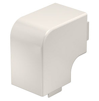 Крышка плоского угла кабельного канала WDK 60x60 мм (ПВХ,кремовый) (WDK HF60060CW) | 6161502 OBO Bettermann
