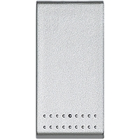 Кнопка 10А 1P-NC LivingLight алюм. Leg BTC NT4034N Legrand