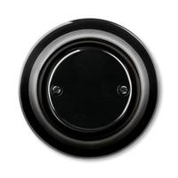 Заглушка ABB Decento чёрный фарфор - 2CHK050100C4301