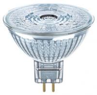 Лампа светодиодная LED Star MR16 8Вт прозрачная 4000К нейтр. бел. GU5.3 621лм 12В угол пучка 36град. (замена 50Вт) OSRAM 4058075433786