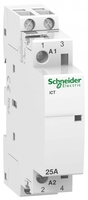 Контактор модульный iCT25A 2НО 24В АС 50Гц | A9C20132 Schneider Electric