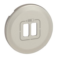Панель лицевая Celiane USB розетка титан Leg 068556 Legrand