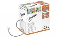 Кабель витая пара народный F/UTP Cat 5e 4х2х24AWG CCA (305м) ПВХ, серый | SQ0107-0112 TDM ELECTRIC