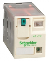 РЕЛЕ 4 CO СВЕТОДИОД 48В ПОСТ ТОКА | RXM4AB2ED Schneider Electric
