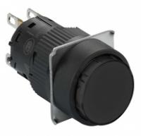 Кнопка круглая 16мм пружинный возврат черн. SchE XB6EAA21P Schneider Electric