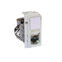Розетка компьютерная 1мод. Living Now RJ45 кат.6 STP бел. Leg BTC KW4279C6S Legrand