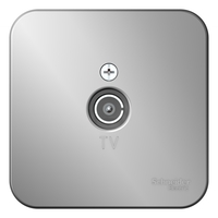 Коннектор ТВ BLANCA с изолирующей пластиной, алюминий - BLNTA000013 Schneider Electric