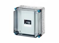 Корпус с шинами 250А 1 адаптер под автомат до 63А 300х300х170 УФ PC IP65 (IP69) Mi 6202 сер. HENSEL 2000795