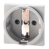 Розетка SCHUKO без крышки 16A 2п.+З 230B IP20 Mennekes 11510K