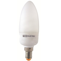 Лампа энергосберегающая КЛЛ 11Вт E14 827 cвеча С | SQ0323-0134 TDM ELECTRIC