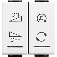 Клавиша ON OFF 1мод. LL бел. Leg BTC N4911AIN Legrand