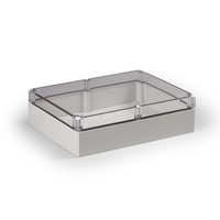 Корпус Cubo D 230х300х86мм глухая стенка прозр. крышка ABS ENSTO DABP233009T