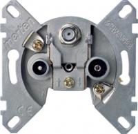 Механизм розетки СП TV/FM/SAT Merten оконечная SchE MTN466097 Schneider Electric
