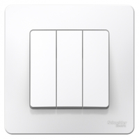 Выключатель 3-кл. СП Blanca 10А IP20 (сх. 1+1+1) 250В бел. SchE BLNVS100501 Schneider Electric