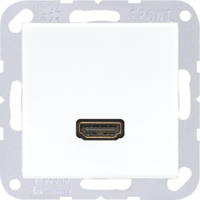 Розетка HDMI белая JUNG MAA1112WW