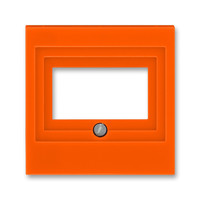 Накладка Levit для розеток USB/HDMI/VGA оранж. ABB 2CHH290040A4066