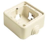 Коробка наружная 8 модулей бежевая STYLO ABB 4994.2 BM