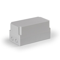 Cubo S 125 x 250 мм, 50 мм основание, глухая стенка, серая крышка, PC, IP 66/67 - SPCP132513G Ensto