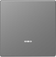 Клавиша одинарная D-Life с линзой для LED модуля сталь нержавеющая SD - MTN3320-6036 Schneider Electric
