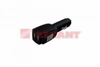 Автозарядка в прикуриватель 2xUSB (АЗУ) (5 V, 1000 mA) | 16-0237 REXANT