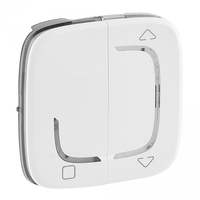 Панель лицевая Valena Allure MyHome Play Zigbee для радиоприемного выкл.; приводов жалюзи/рольставень бел. Leg 754733 Legrand