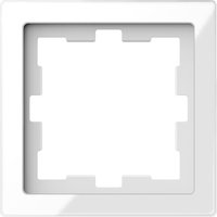 Рамка однопостовая D-Life белый кристалл SD - MTN4010-6520 Schneider Electric