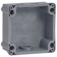 Коробка с одним ответстием под сальник Hypra Prisinter - IP 44/55 2К+З/3К+З/3К+Н+З 32 А пластик | 052949 Legrand