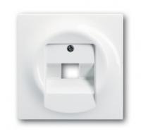 Накладка розетки компьютерной 1-м Impuls альп. бел. ABB 2CKA001753A8964 1753-0-8964