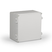 Вставка рамная серая крышка PC IP66 - WPCP303018G Cubo W 300 x 185 с петелями и замками Ensto