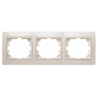 Рамка 3-м СП Plano 1-503-02 гор. сл. кость Intro Б0027628 ЭРА (Энергия света)