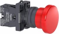 Кнопка грибовидная d40мм 1НЗ красн. SchE XA2EC42 Schneider Electric