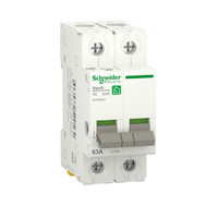 Выключатель нагрузки (мод. рубильник) 63А 2P RESI9 | R9PS263 Schneider Electric