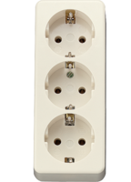 Розетка 16A 250V~ настольная тройная JUNG 10S23L