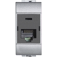 Розетка компьютерная LivingLight tech RJ45 UTP CAT.5E 110 Leg BTC NT4262C5E Legrand