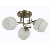 Люстра Aurel P3 9001-303 3хE27 40Вт (30) антич. бронза Rivoli Б0044444 ЭРА (Энергия света)