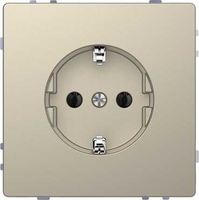 Розетка 1-м СП Merten D-Life 16А IP20 с заземл. без защ. шторок SD сахара SchE MTN2301-6033 Schneider Electric