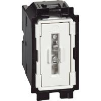 Выключатель кнопочный 1мод. Living Now 10А авт. клеммы механизм Leg BTC K4005A Legrand