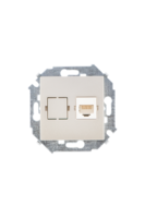 Механизм розетки комп. СП Simon15 RJ45 шампань Simon 1591598-034