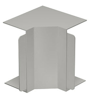 Крышка внутреннего угла кабельного канала WDK 80x170 мм (ПВХ,серый) (WDK HI80170GR) | 6024467 OBO Bettermann