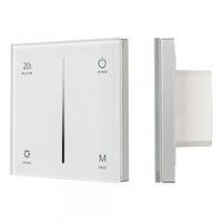 Панель SMART-P36-DIM-IN White (230V, 1.5A, TRIAC, Sens, 2.4G) (ARL, IP20 Пластик, 5 лет) Arlight 027113