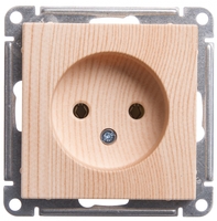 Механизм розетки W59 16А без защ. шторок заземл. сосна SchE RS16-153-7-86 Schneider Electric