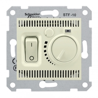 Механизм термостата СП тепл. пол. Sedna беж. SchE SDN6000347 Schneider Electric