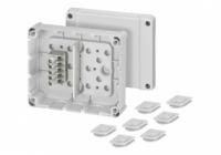 Коробка распределительная ОП 119х139х49мм IP54 с клемм. DP 9221 сер. HENSEL 6000041