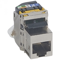 Механизм розетки комп. Keystone RJ45 UTP CAT.6A Leg 033155 Legrand