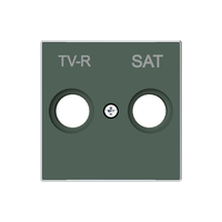 Накладка для TV-R-SAT розетки SKY комодоро ABB 2CLA855010A1901