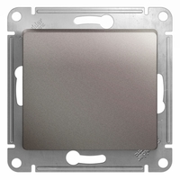 Механизм кнопки нажимной 1-кл. СП Glossa 10А IP20 (сх. 1) 10AX платина SchE GSL001215 Schneider Electric