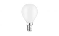 Лампа светодиодная филаментная Filament 9Вт шар 3000К E14 590лм milky Gauss 105201109